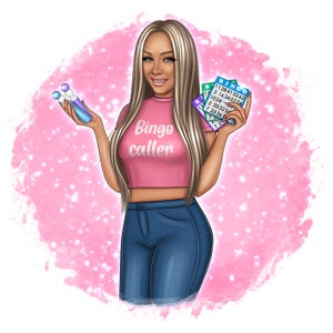 Custom cartoon Portrait Logo, Business logo, Professional business logo Design, sublimation business, hair extensions, crafting equipment