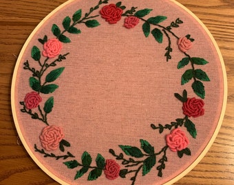Rose Embroidery frame