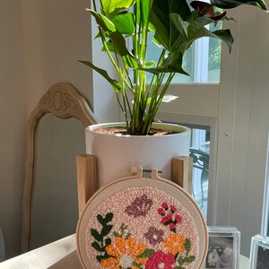 Bouquet Punch Needle Frame