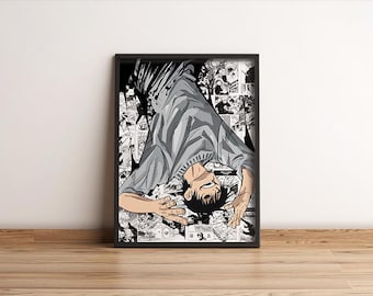 SORCERER KILLER TOJI - Premium FanArt Anime Druck