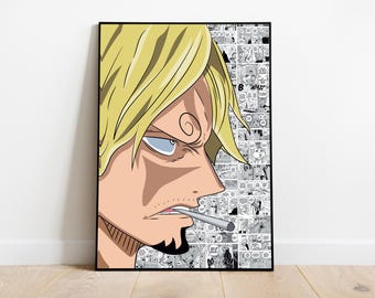 Piraten-Koch: Premium Anime Poster