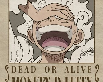 Luffy All gears | Poster