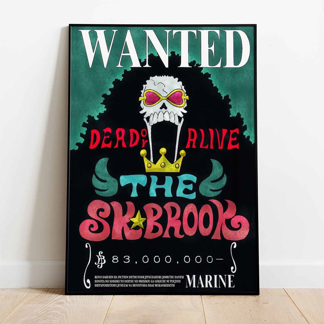 Soul King Wanted Poster - Etsy