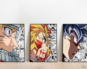 Poster 3er Set - Kunstdrucke -