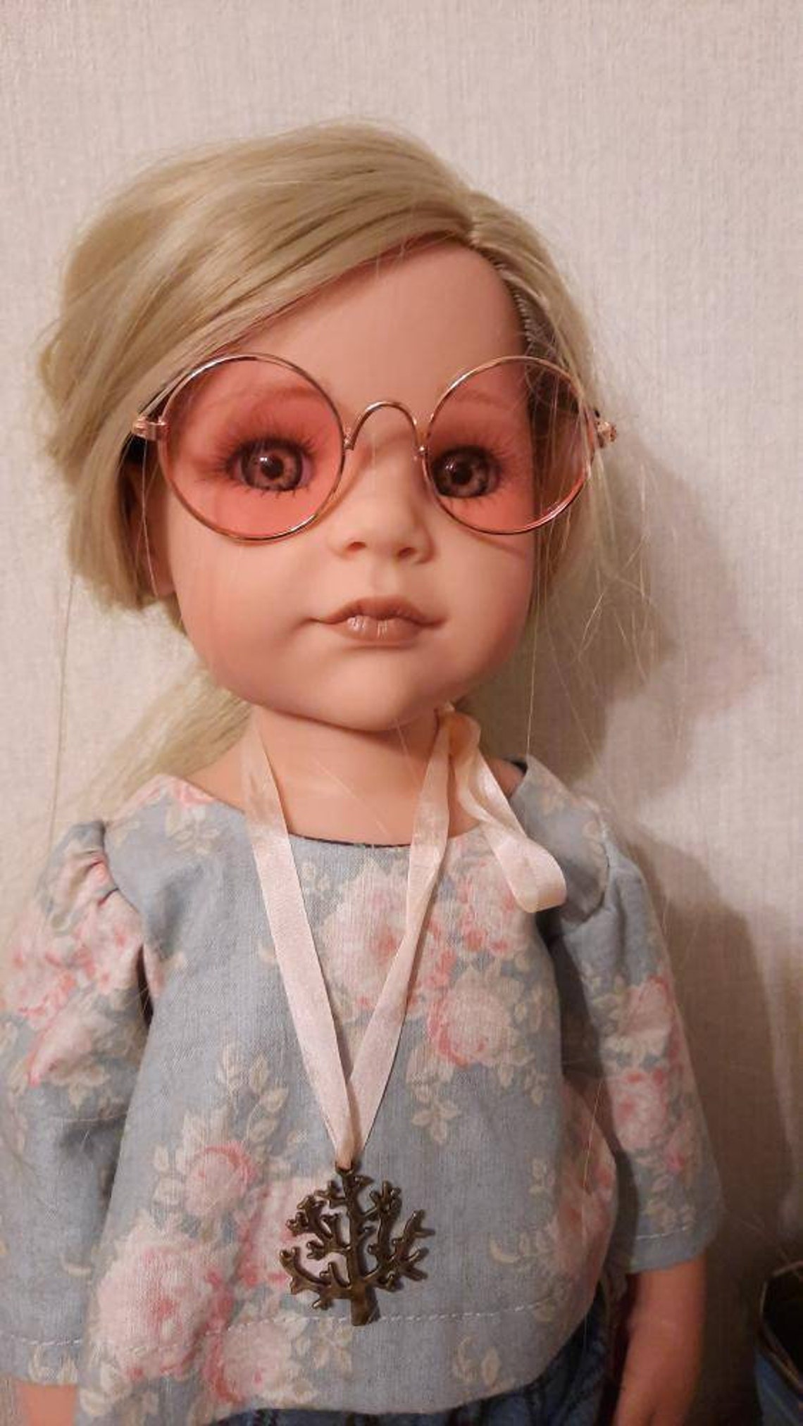 Doll glasses. Accessories for handmade dolls and toys. Fashion Etsy