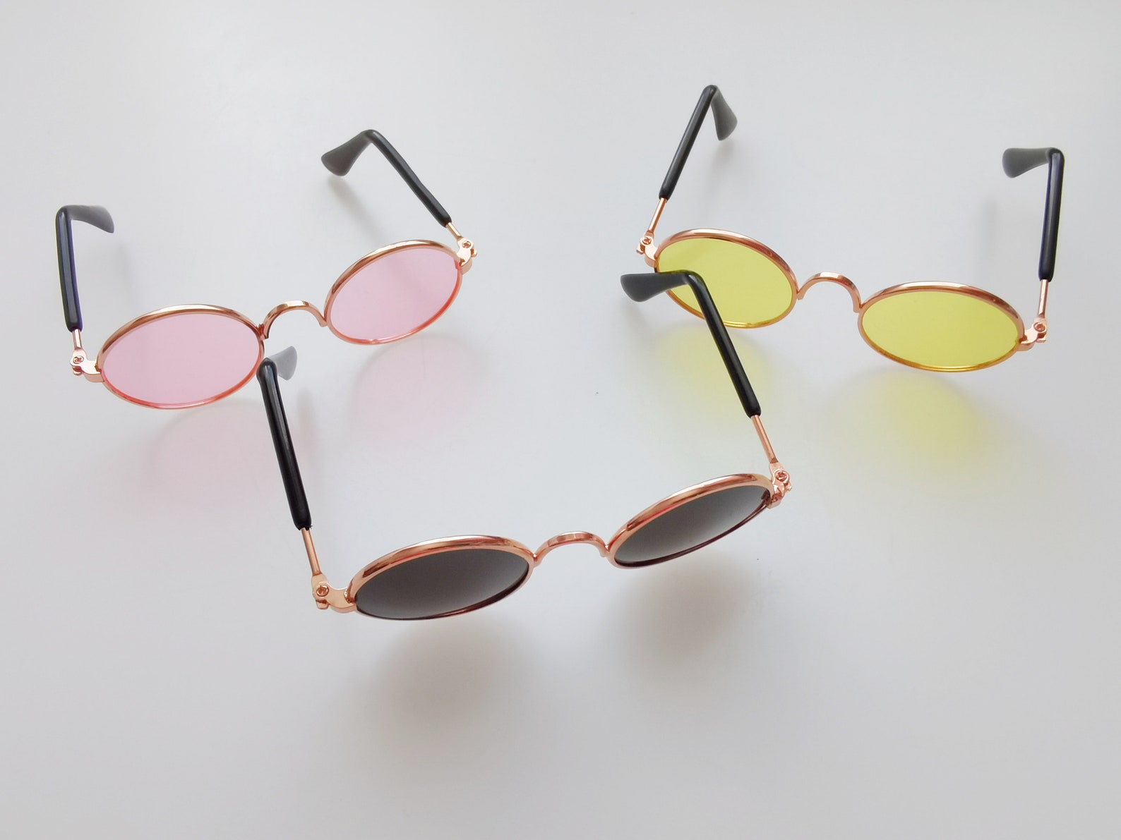 Doll glasses. Accessories for handmade dolls and toys. Fashion Etsy