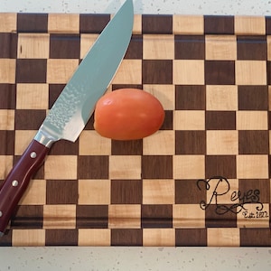 Custom Engraved Cutting Board | Personalized Housewarming Gift | New Home Gift for Clients | Handmade Wood Board | Realtor Closing Gift