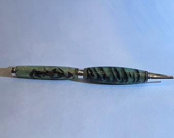 Handmade Wooden Resin Pen: Custom Turned Wood Pens