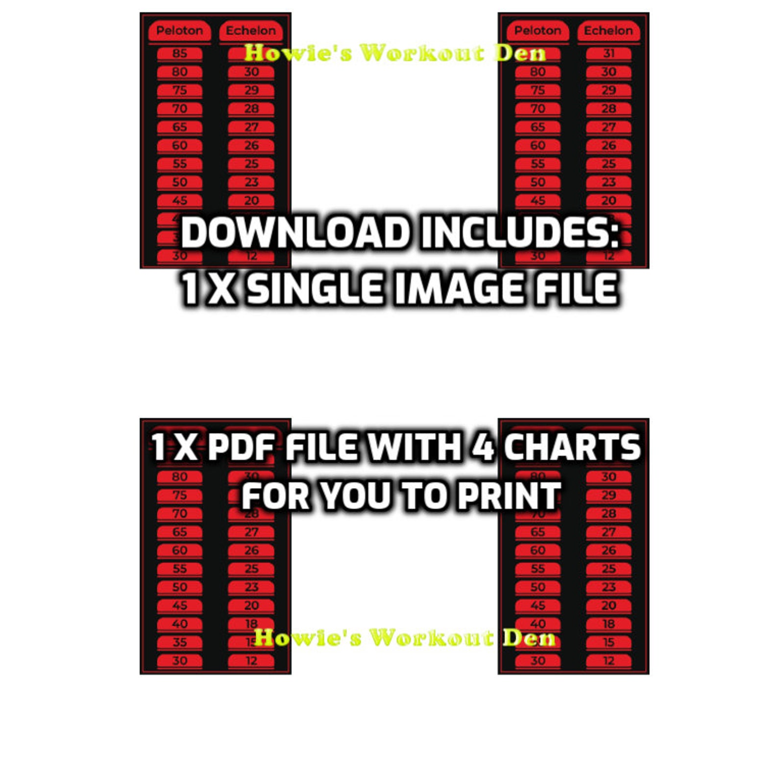 peloton to echelon conversion