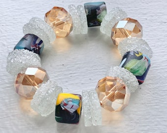 Pulsera Krobo Artesanal