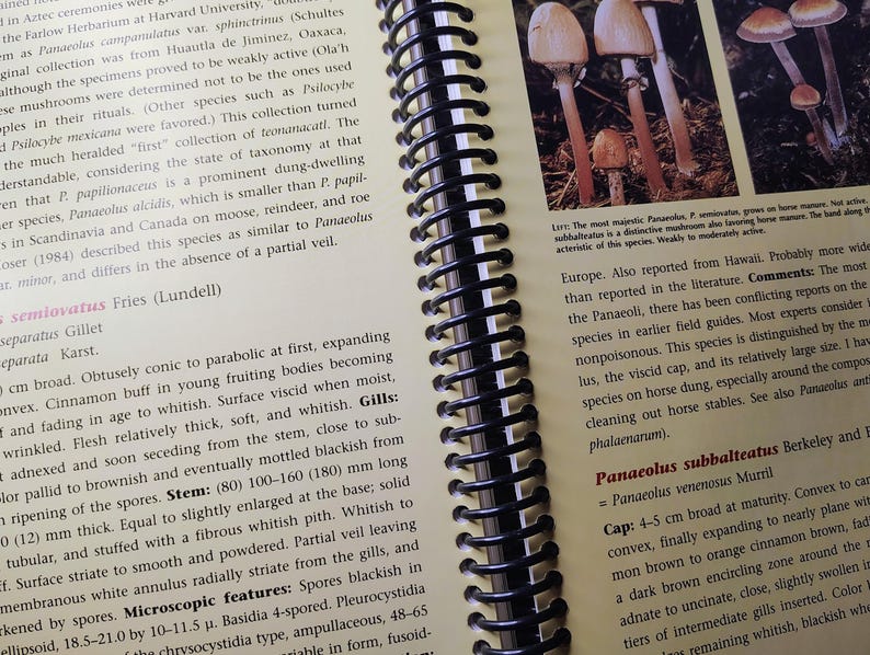 The Ultimate Guide to Psilocybin Mushrooms: Spiral Bound Edition main image 0
