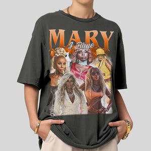 Comfort Colors Mary J Blige Vintage T-shirt