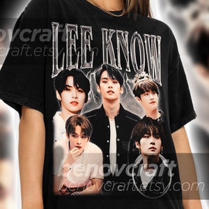 Stray Kids Lee Know Retro 90s Bootleg T-shirt, Stray Kids