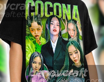 Cocona 90s Retro T-Shirt: KPOP Music Inspired
