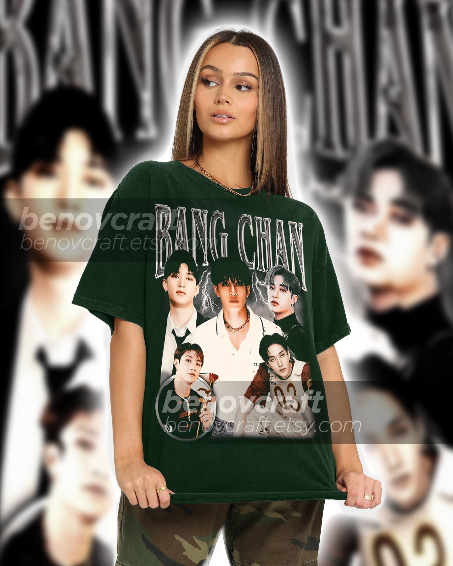 アイドル UNIFORM T-SHIRT bangchan アイドル UNIFORM T-SHIRT bangchan UNIFORM SHIRT - Bang Chan