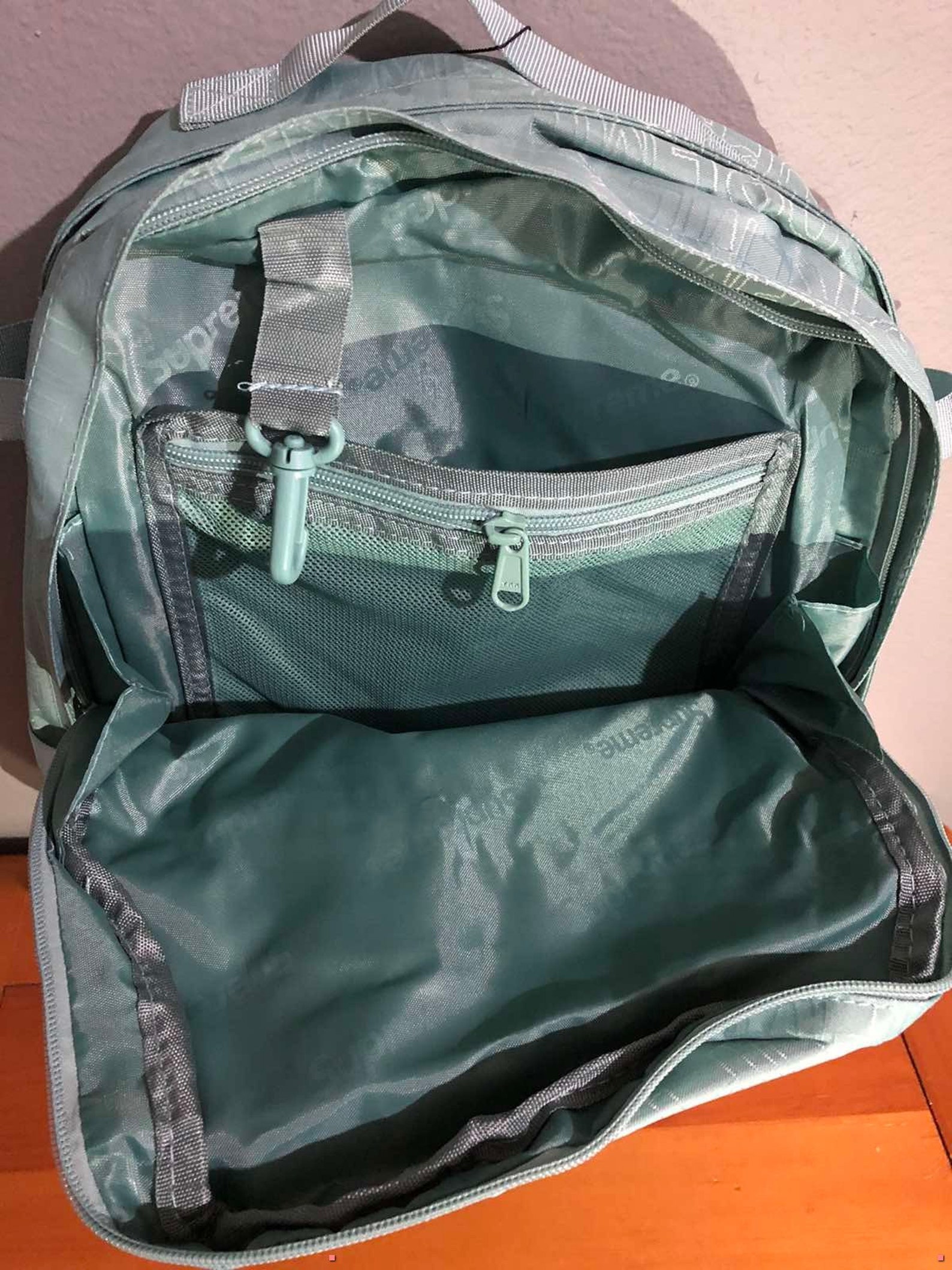 Brand New Supreme Backpack Blue SS19 Blue Light Color Etsy