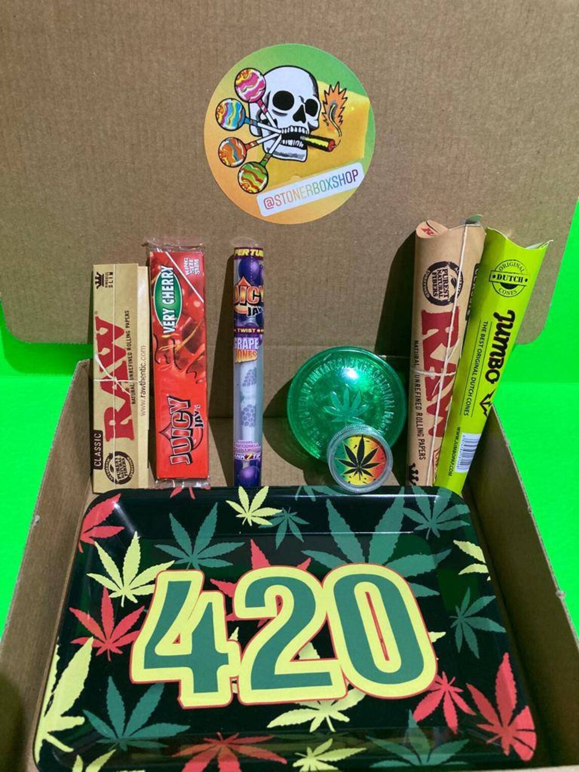 Ultimate stoner kit box birthday gift Ganja dank jamba hash Etsy