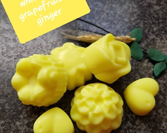 White tea, grapefruit and ginger  wax melts