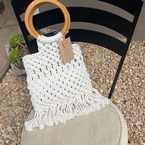bolso macramé