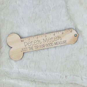 Funny Peter Meter, Gag Gift, Just the Tip, White Elephant, Adult Humor ...