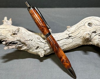 Thuya Burl Click Pen - Gloss Finish