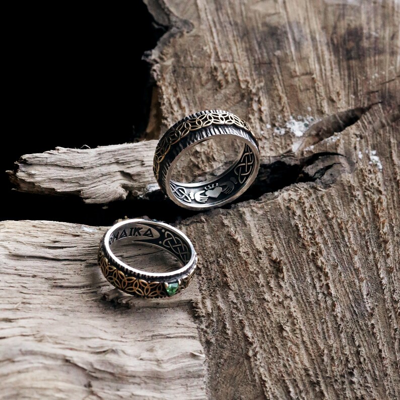 Viking Wedding Ring Celtic Ring Viking Jewelry Viking Ring Etsy