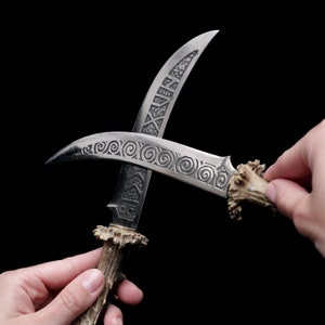 Ritual knives, Viking knife, Witches knife, Athame, Magic knife, Shaman knife, Deer knives, knives, Ritual candles, Ritual knife