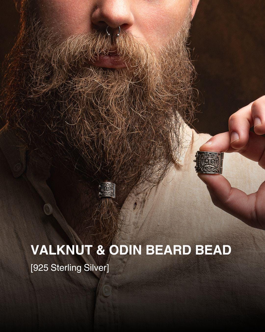 Viking Beard Bead, Beard Bead, Viking Beard, Bead Viking, Viking