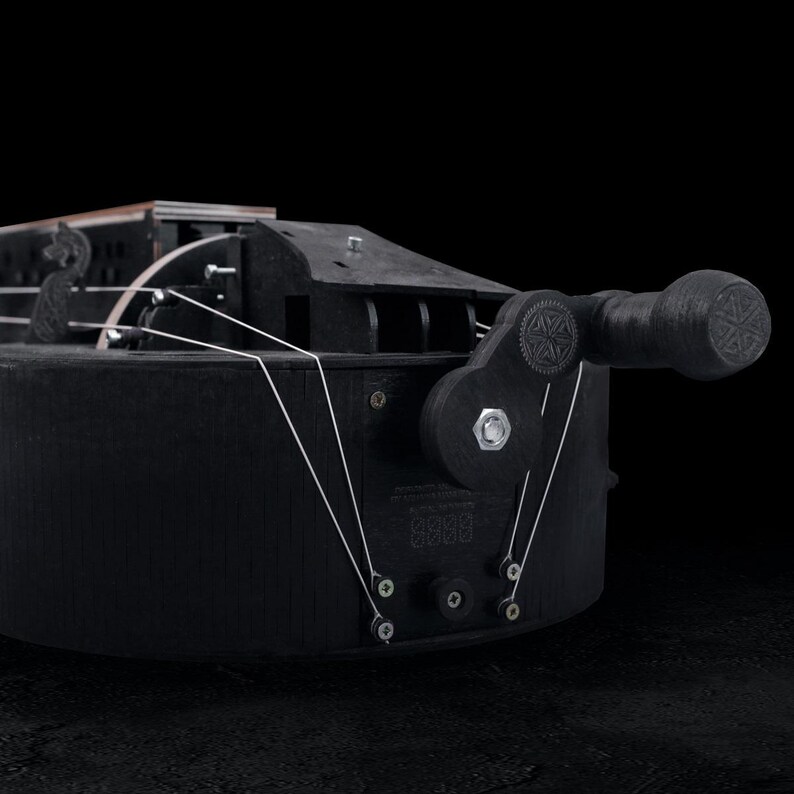 Hurdy Gurdy, Ukrainian Lira, Lyre Harp, Wheel Vielle, Ethnic instrument