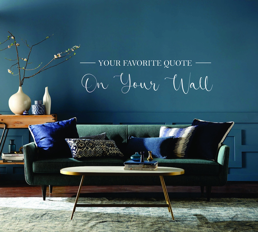 Custom Wall Decal - Create Your Own Personalized Quote Decal - Design ...