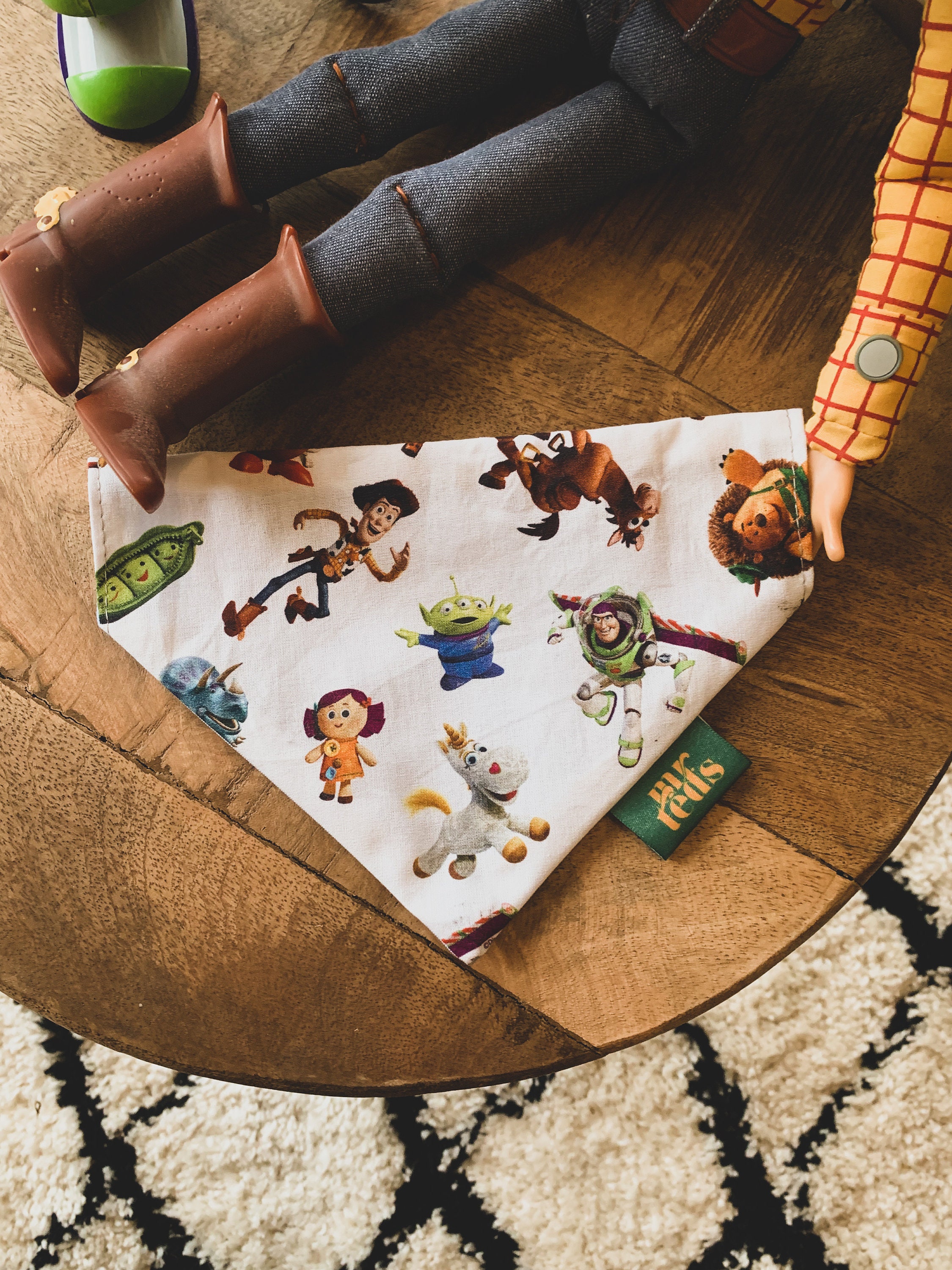 Toy Story Print Bandana and/or bow Etsy