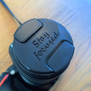 Personalised Lens Cap - DSLR Camera Cover - Photography Gift - Etsy