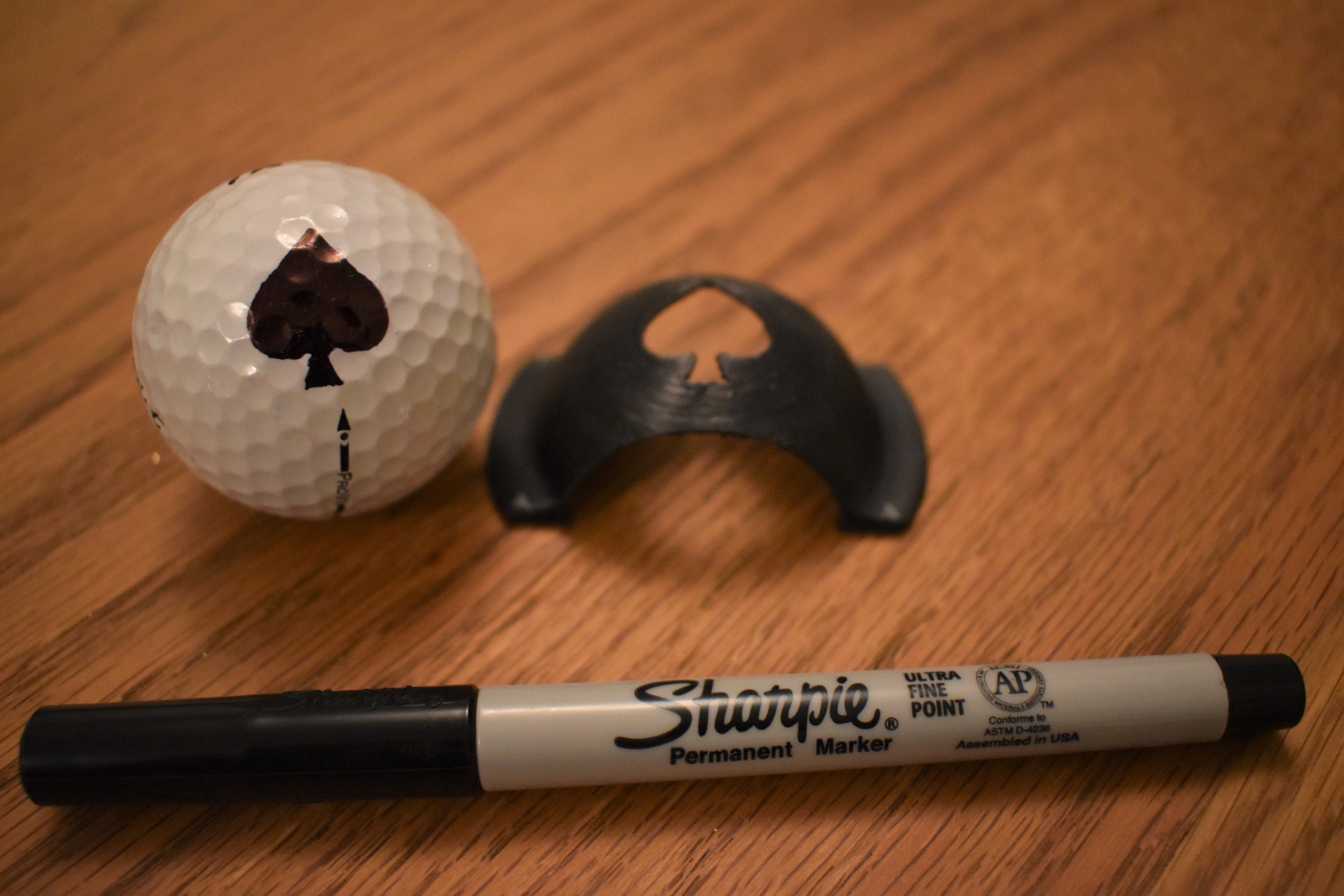 Golf Ball Marker Stencil Custom Shapes Golf Gift Etsy