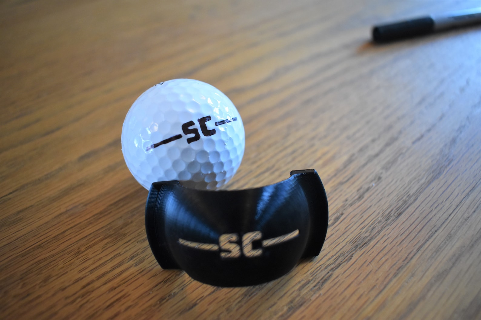 Personalised Golf Ball Alignment Tool Marker Custom Initials Etsy