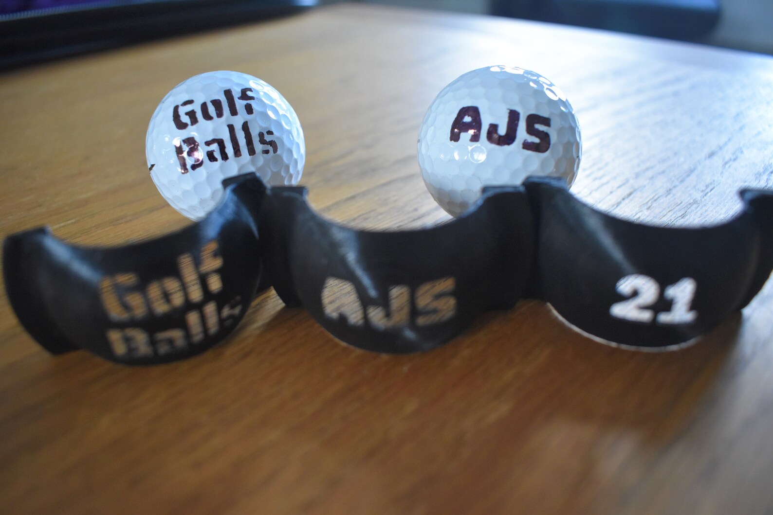 Personalised Golf Ball Marker Stencil Custom Text Golf Gift Etsy UK