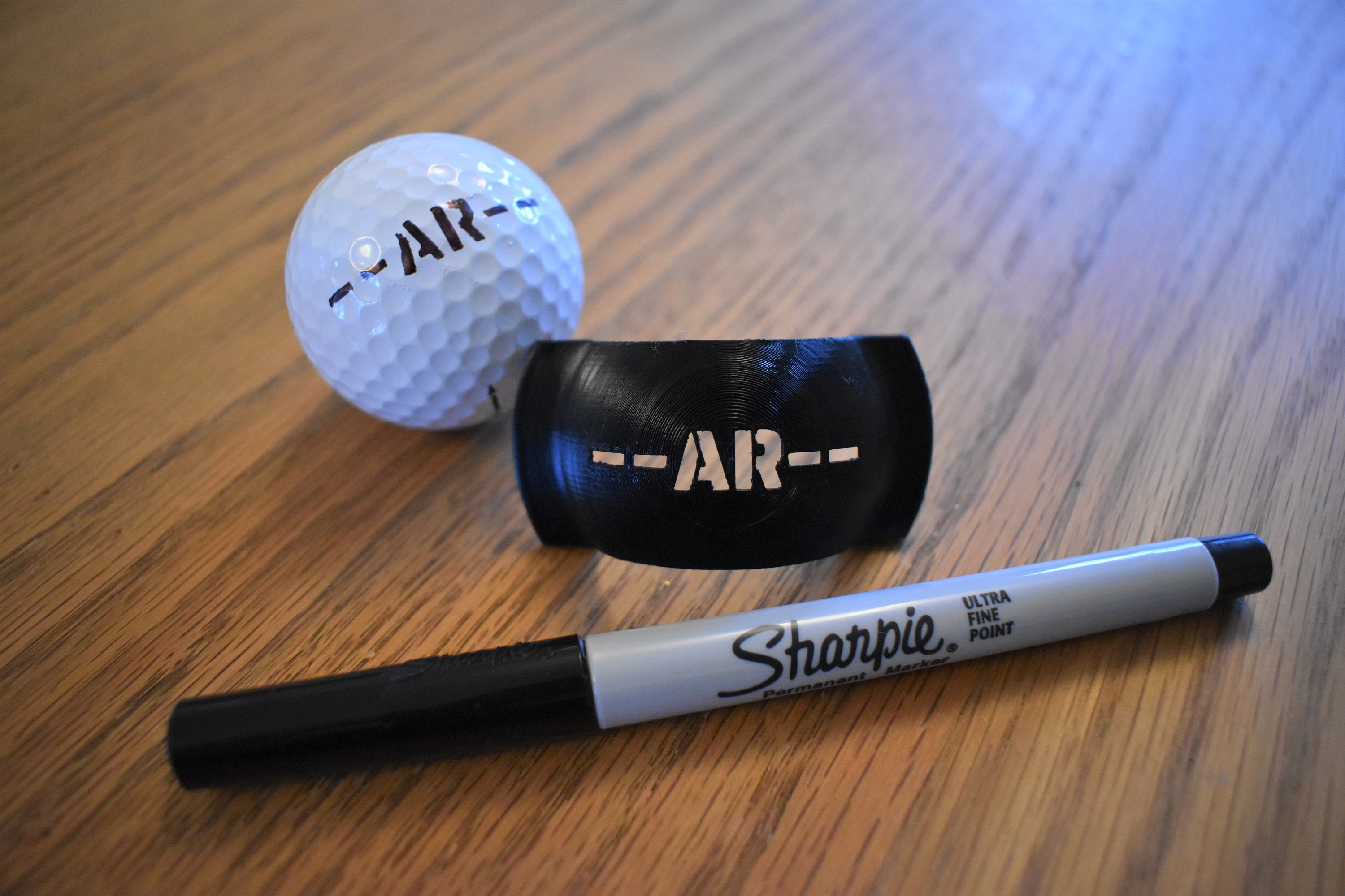 Personalised Golf Ball Alignment Tool Marker Custom Initials Etsy UK