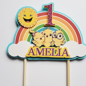 Canticos birthday cake topper