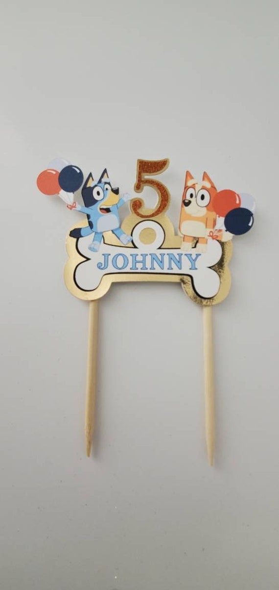 Bluey et ballon de bingo personnalisable gâteau danniversaire Etsy