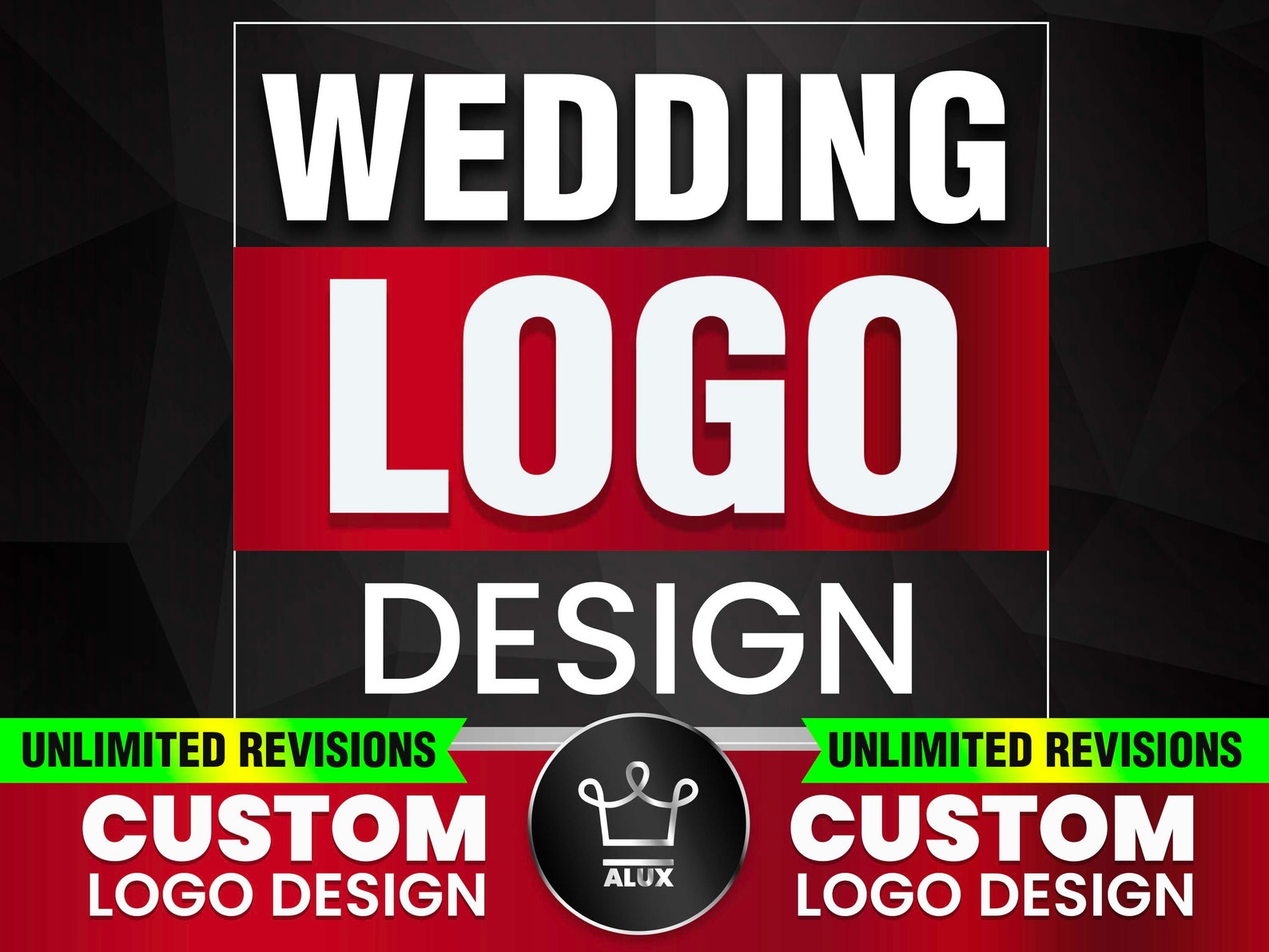 WEDDING LOGO Design Custom Wedding Logo Design Service. I Etsy