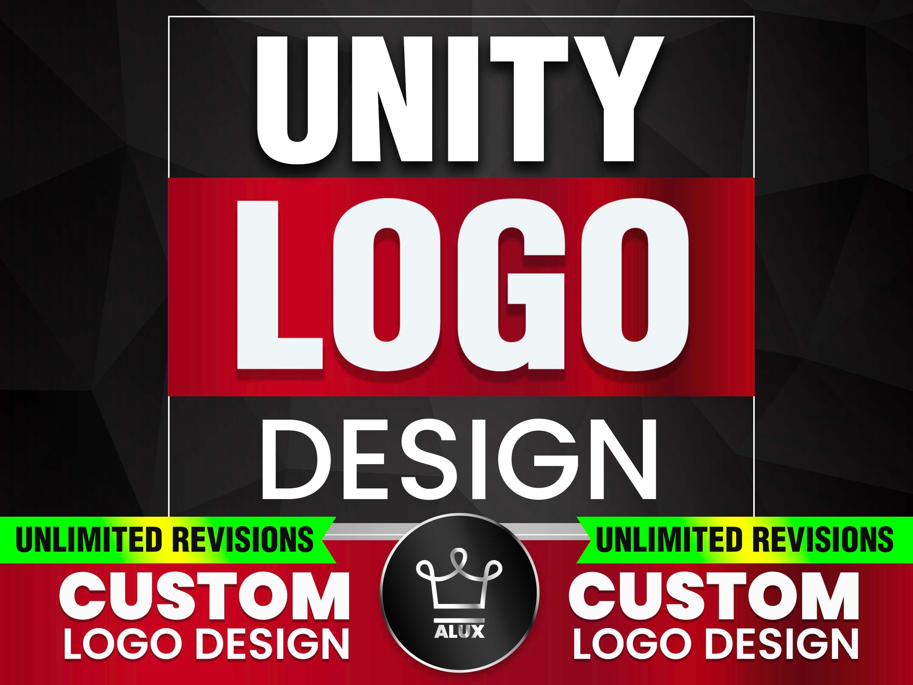 UNITY LOGO Design Custom Unity Logo Design Service. I Will | Etsy