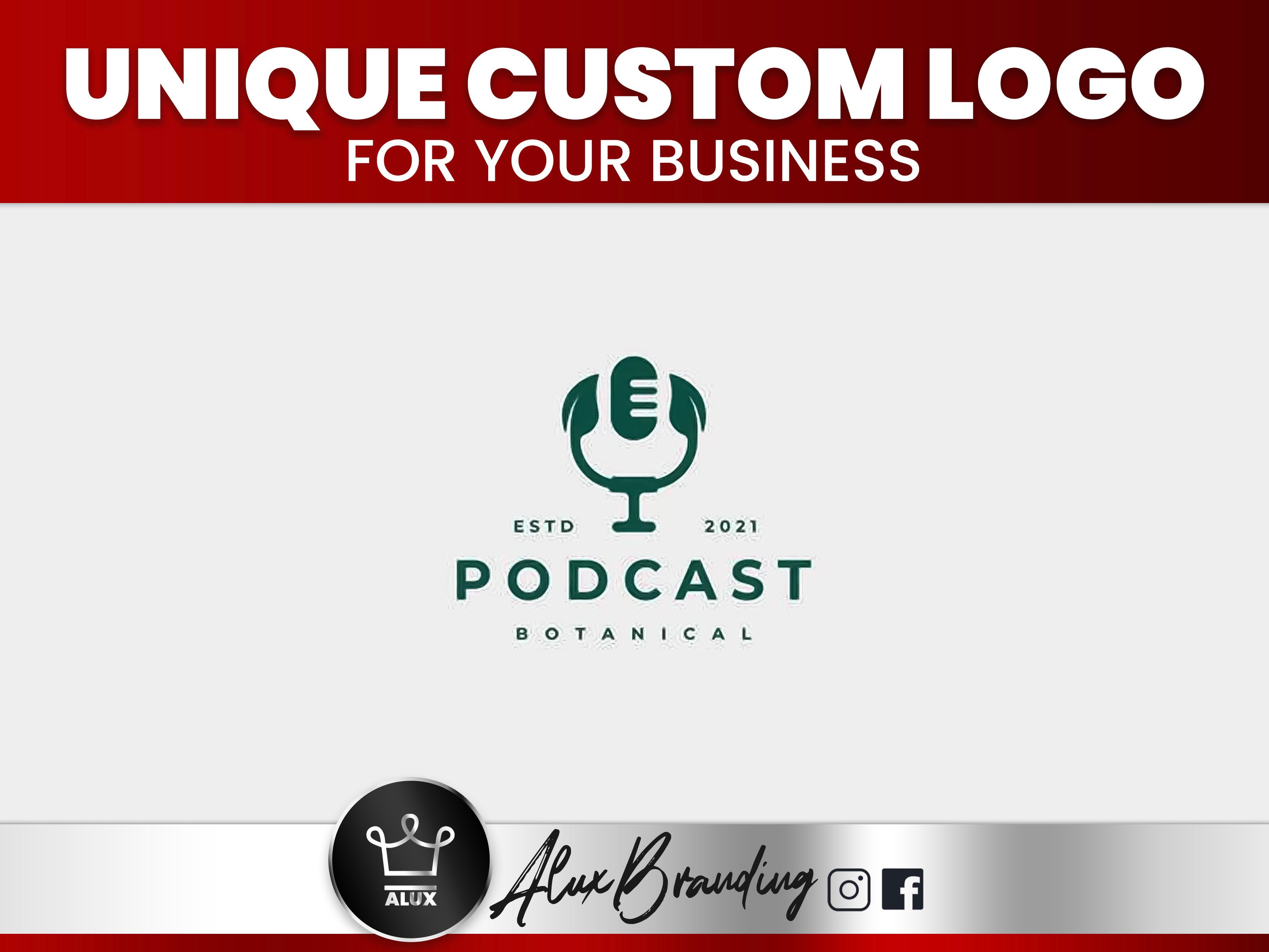 PODCAST LOGO Design Custom Podcast Logo Design Service. I | Etsy