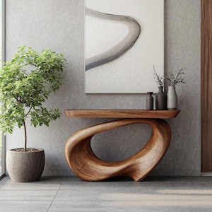 Wood Console Table Entry Way Table Rustic Console Table Custom Console Table Farmhouse Console Table Console Furniture Narrow Home Decor