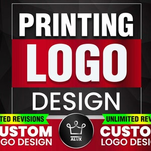 PRINTING LOGO Design, Custom Printing Logo Design Service. I Will ...