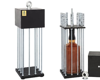 Alcohol Cage® - Gift For Him, Birthday Gift For Him, Birthday Ggift For Men, Unique Gifts For Friends, Gift For Men Who Have Everything