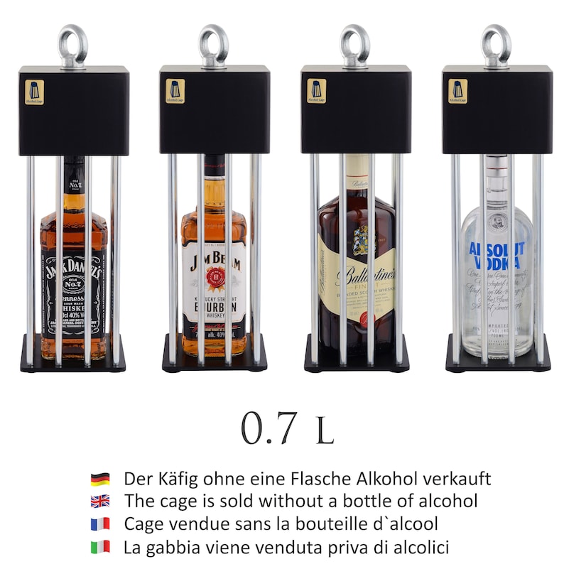 Alcohol Cage® Geschenke Für Männer, Geburtstagsgeschenk Für Männer, Original Geschenke für Männer, Lustig Geburtstag Geschenk für Mann Bild 6