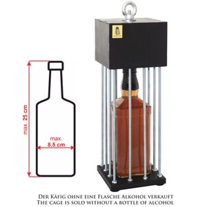 Alcohol Cage® Geschenke Für Männer, Geburtstagsgeschenk Für Männer, Original Geschenke für Männer, Lustig Geburtstag Geschenk für Mann Bild 3