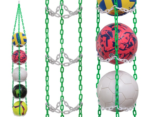 Colgador de pelota, Regalos de fútbol para niños, Decoración de la sala de  fútbol, Almacenamiento de