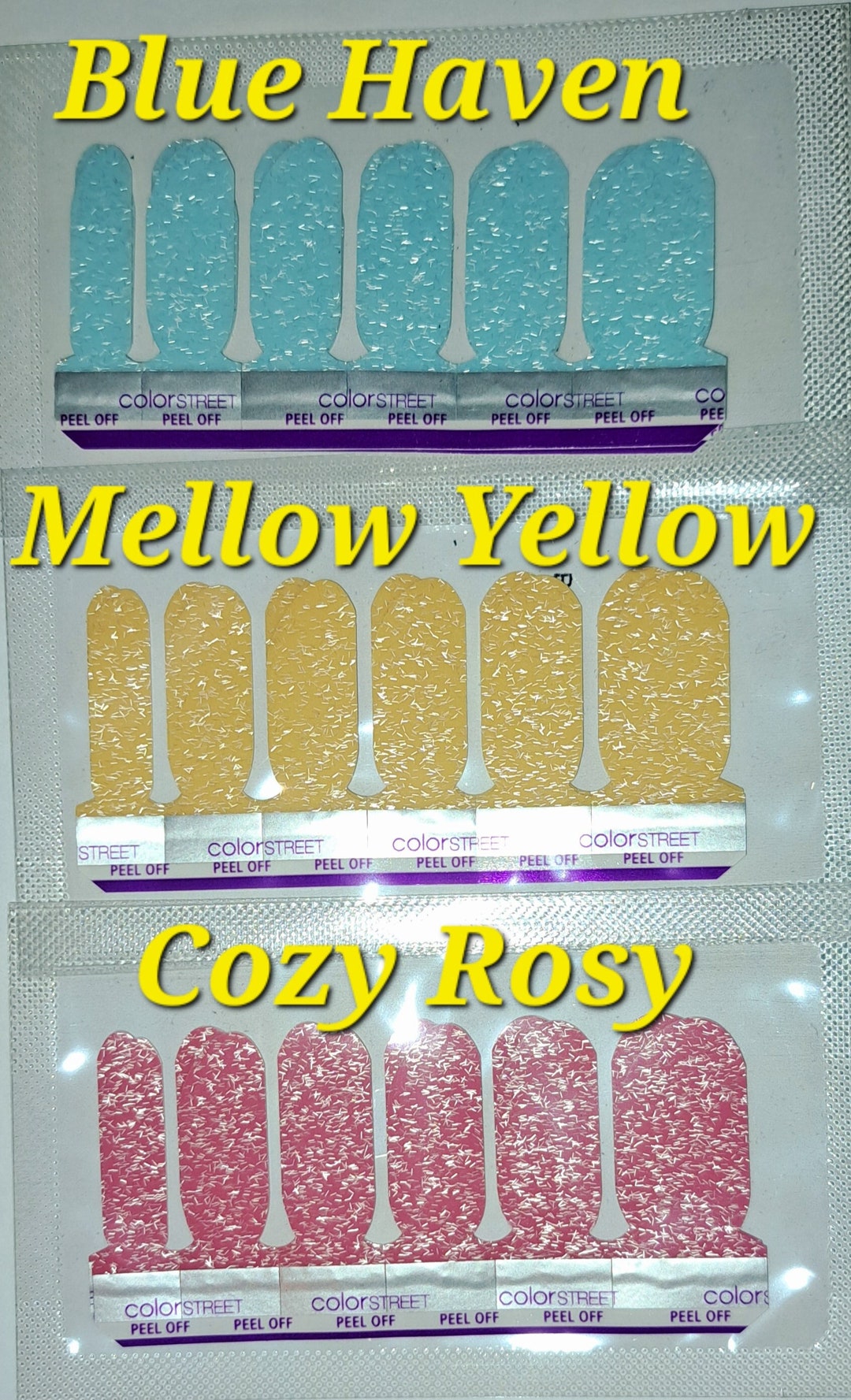 Color Street Nail Polish Strips Etsy