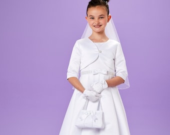 Sinead Sleeveless Holy Communion Dress and Bolero Set