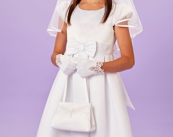 Charlotte Pearl Cross Girls Holy Communion Bag